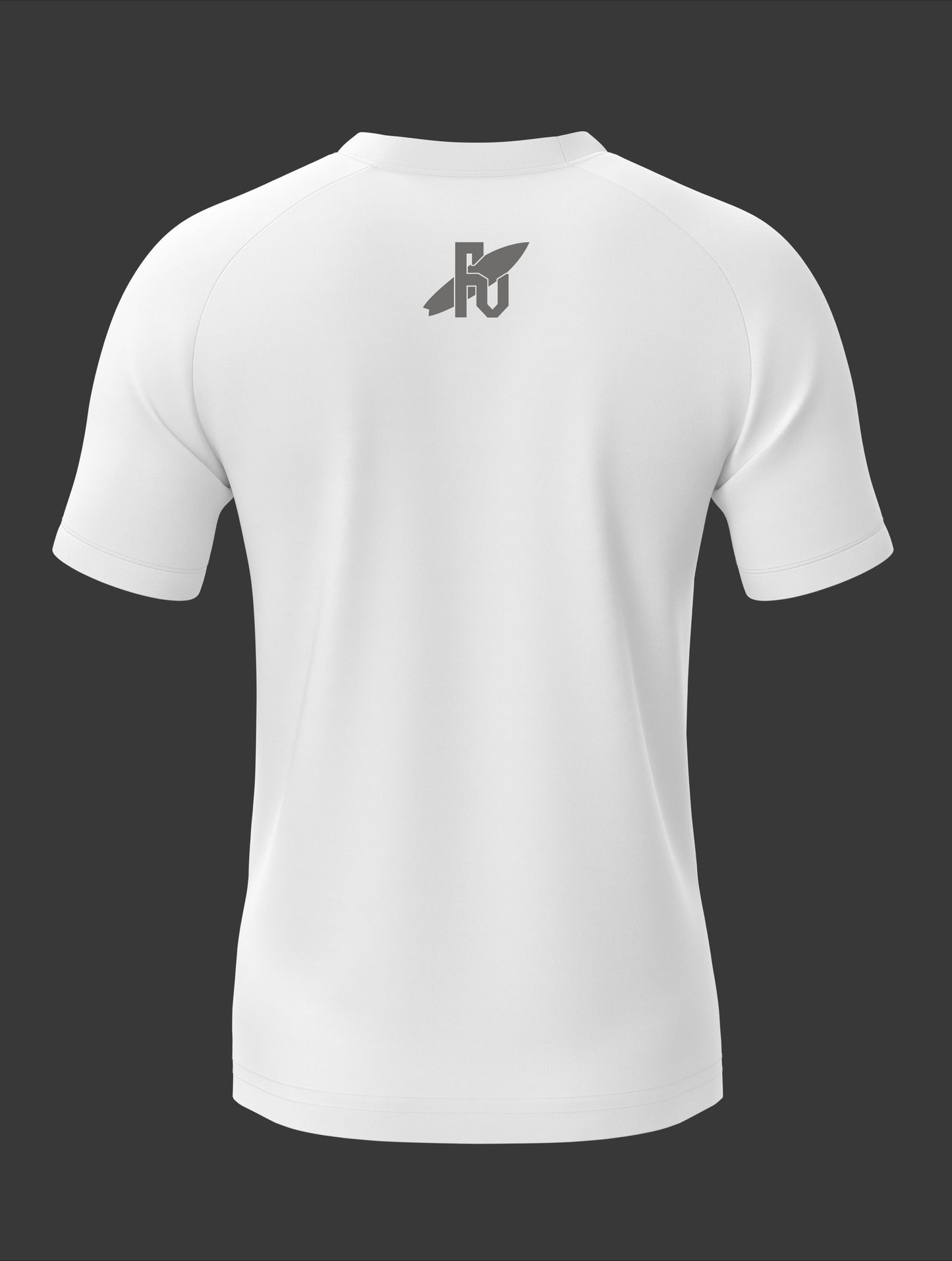 Fluid Visionz Kamehameha Tribute Shirt (Sub 50/50 Poly Cotton) white t-shirt tee